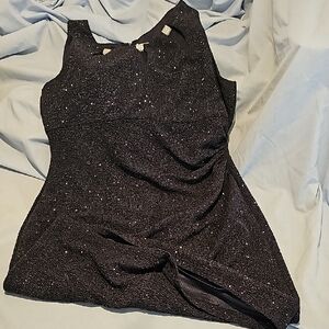 Elegant Black Sleeveless Dress